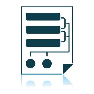 Code Map Icon Stock Illustration