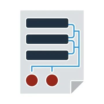 Code Map Icon 스톡 일러스트