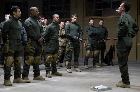  Code Name: Geronimo (Seal Team 6: The Raid on Osama Bin Laden) - filmstil... Foto stock