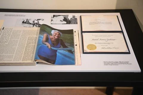 Code Name Mary Exhibition about the life of Muriel Gardiner, London, United King Stock Photos