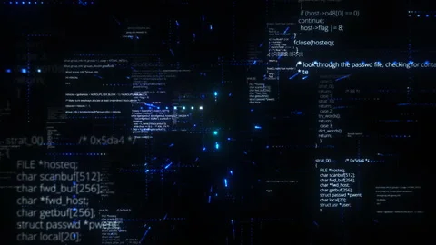 Code Networ Stock Footage 160125415