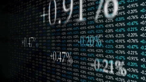 Code number stock video background Video stock 282069845