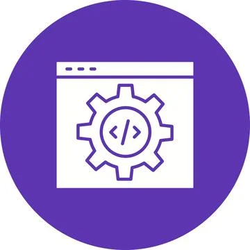 Code Optimization icon vector image. Stock Illustration