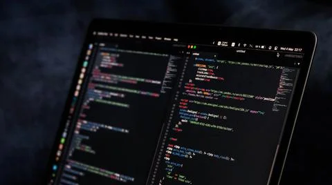 Code php programming hacker Stockfoto's