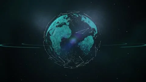 Code processing and abstract computer hardware technology concept. Stock Illustration