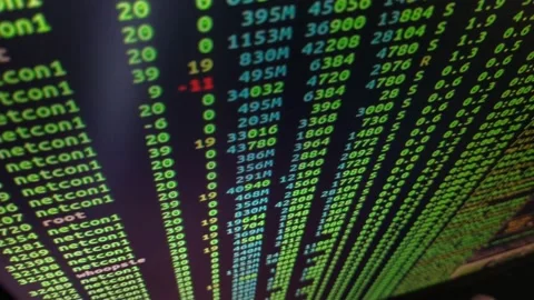 Code program animation background. software code moving in the monitor. Stock Footage 220273629