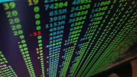 Code program animation background. software code moving in the monitor. Stock Footage 220274043