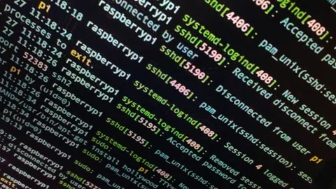 Code program language on the monitor of the computer. web developer. Stock Footage 220844862