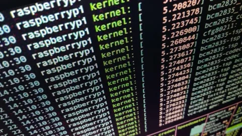 Code program language on the monitor of the computer. web developer. Stock Footage 220844876