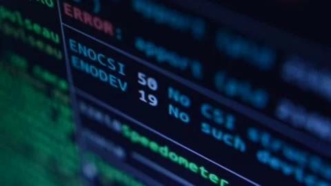 Code program for software developing. programming code language. Stock Footage 220845307