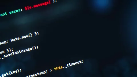 Code programmation typing animation scene abstract internet 動画素材 316878241