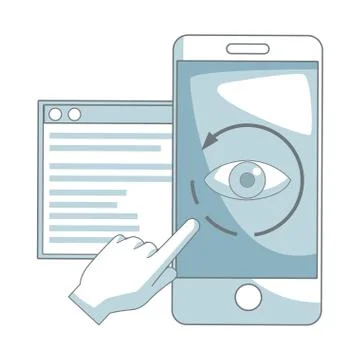 Code programmer concept Stockillustratie