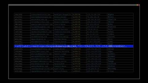 Code Programmer Protects The Data Center With Software. artificial intelligence, Stock Footage 235233982