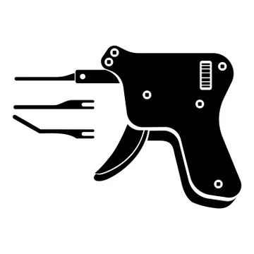 Code reader icon, simple style. Illustrazione stock