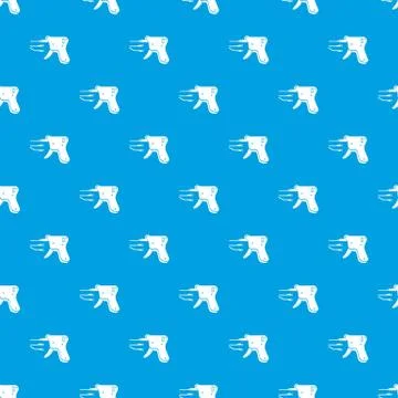 Code reader pattern vector seamless blue Illustrazione stock