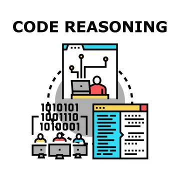 Code reasoning process for software development planning 库存插图
