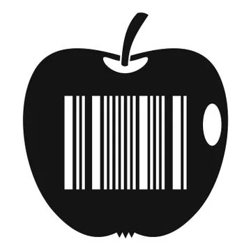 Code to represent product identification icon Illustrazione stock
