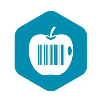 Code to represent product identification icon 스톡 일러스트