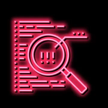 Code research color icon vector illustration Stock Illustration