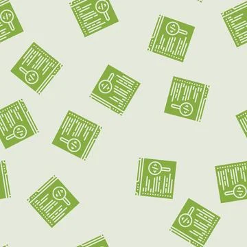 Code review software glyph seamless pattern Stockillustratie