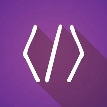 Code sign icon Stock Illustration