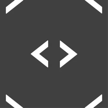 Code sign icon. Programmer symbol. Seamless pattern on a gray background. Vec 스톡 일러스트