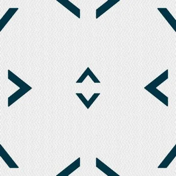 Code sign icon. Programmer symbol. Seamless abstract background with geometric s Stock Illustration