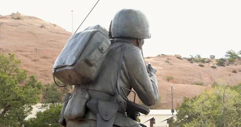 Code Talker, Window Rock Stock Footage 107354929