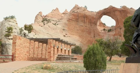Code Talker, Window Rock Stock Footage 107355228