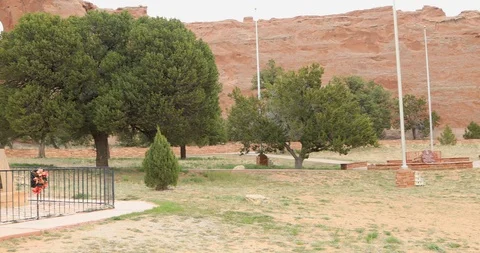 Code Talker, Window Rock Stock Footage 107355290