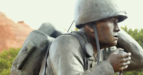 Code Talker, Window Rock Stock Footage 107355647