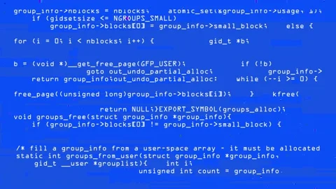 Code Texture 02 Video stock 104169905