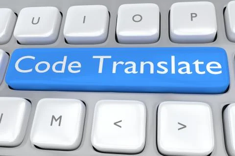 Code Translate concept Stock Illustration