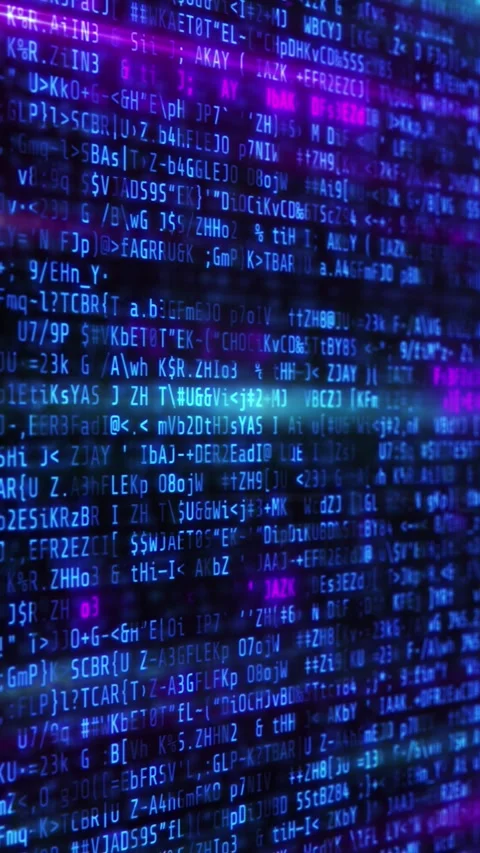 Code wall movement Stock Footage 240727002