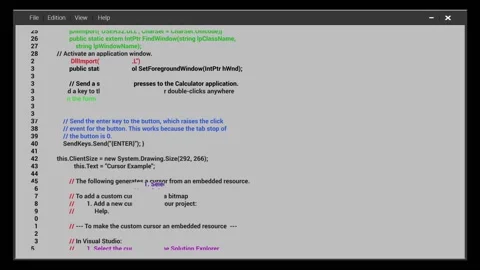 Code Window 04 Video stock 104207652