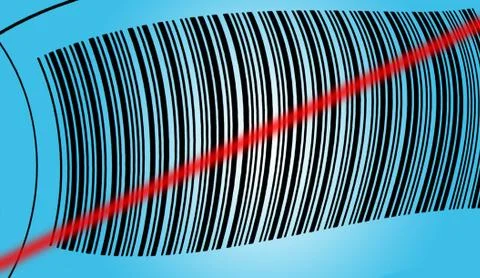 Codebar  lines Stock Photos