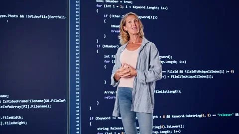 Coder Development Program: Web Programming Training Stock Footage 318751534