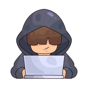 Coder illustration Illustrazione stock