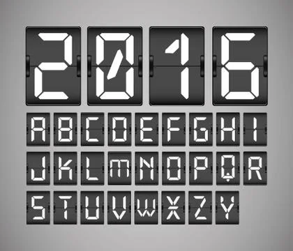 Codes and digits Illustrazione stock