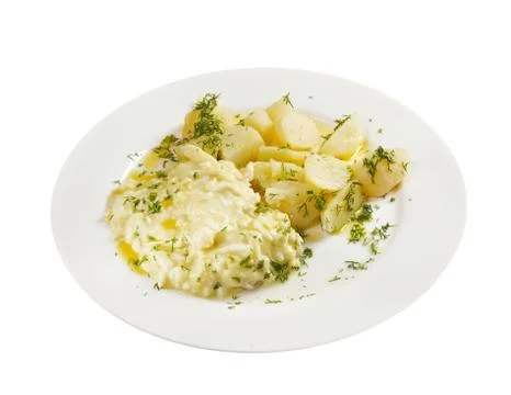Codfish baked Foto stock