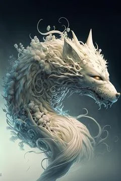 Codicil of white Stock Illustration