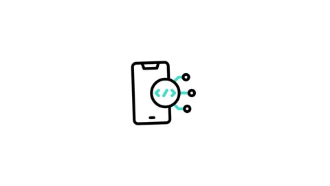 Coding Animated Icon Stock Footage 320232366