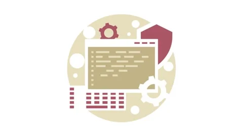 Coding Animation Stock Footage 195943749