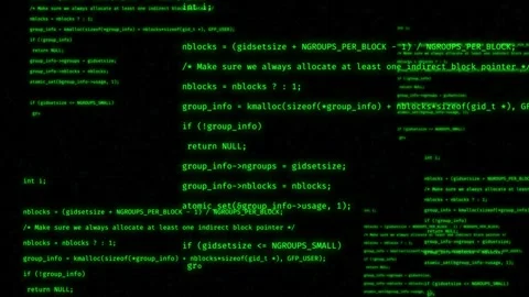 Coding background motion graphic illustration Stock Footage 281558744