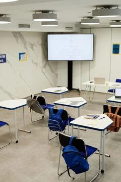 Coding Classroom Vertical Stock Photos