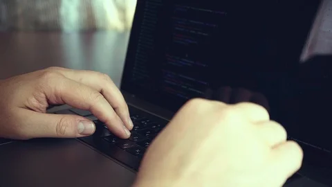 Coding code program compute coder develop developer development  Stock Footage 91180446