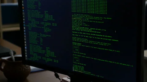 Coding code program compute coder develop developer development Stock Footage 104148267