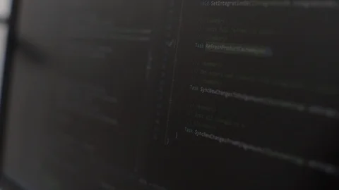 Coding code program compute coder develop developer development. Stock Footage 106395429