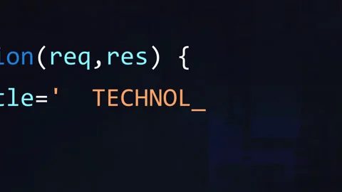 Coding console Stock Footage 101453239