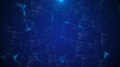 Coding for cybersecurity using cloud computing big data network f Big Data Cloud Stock Footage 312440817